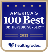 Healthgrades America's 100 Best Orthopedic Surgery Award Icon