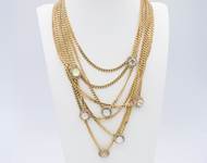 33. Tova Antique Gold Necklace