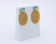 34. Pacific Blue Julie Vos Earrings