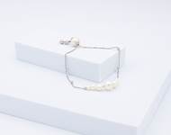 43. Ross-Simons Cultured Pearl Bolo Bracelet