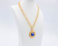 4. Susan Shaw Ocean Gem Stone Necklace