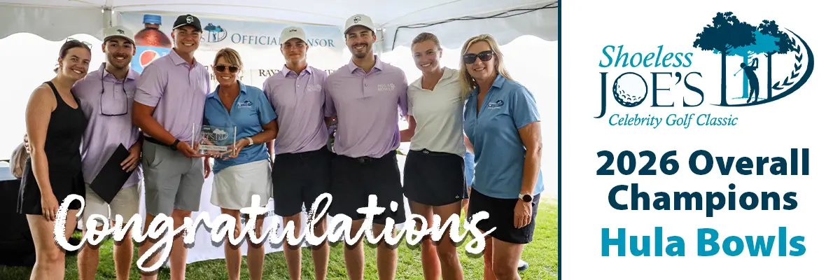 Team Photo of Golf Tournament Champions